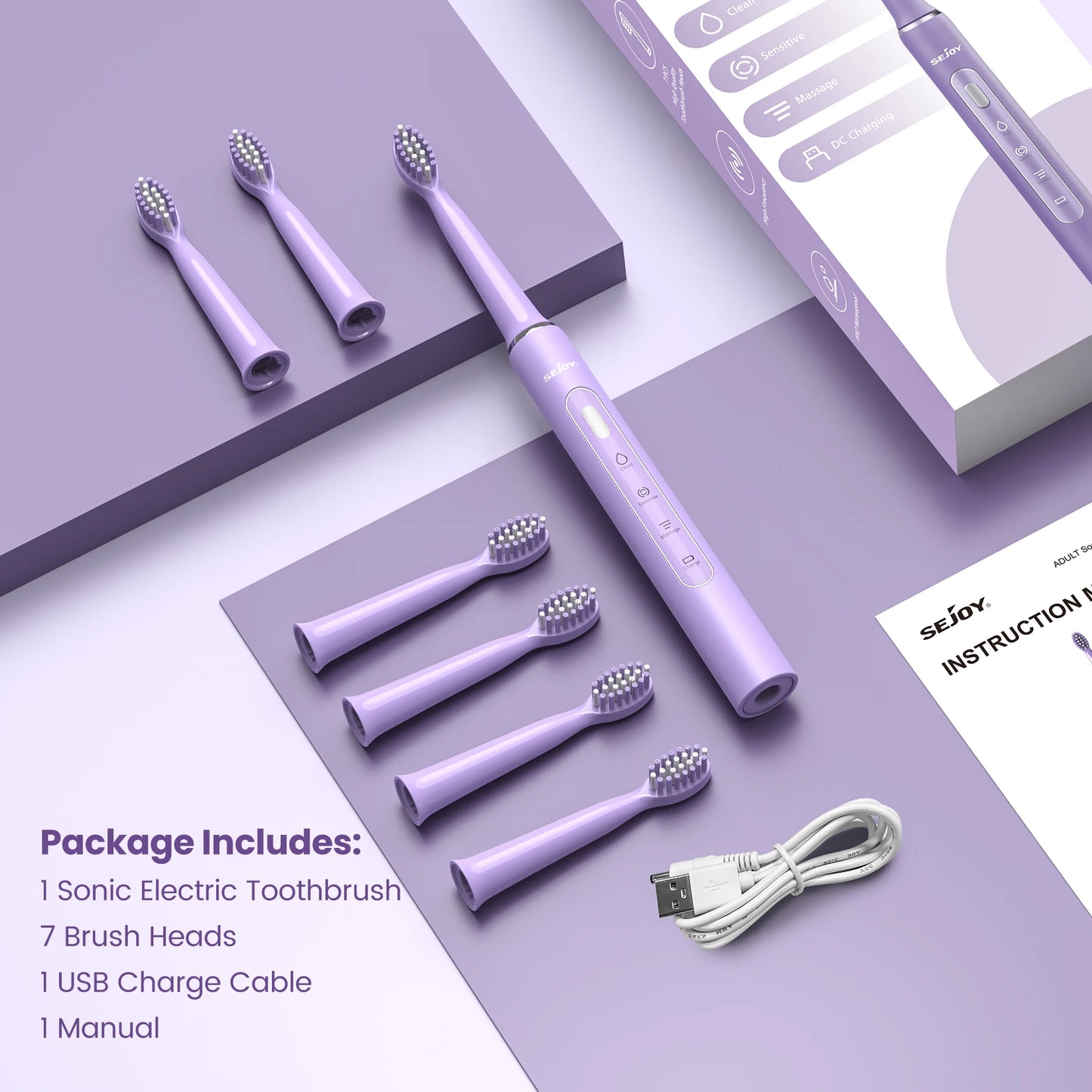 Szczoteczka Soniczna Sejoy